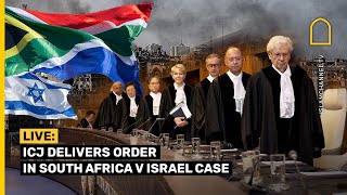 ICJ LIVE TOP UN COURT DELIVERS ORDER IN SOUTH AFRICA V ISRAEL CASE [upl. by Lyn]