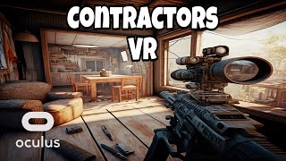 Contractors VR Multiplayer MK18 Gameplay 4K  Oculus Quest 2 [upl. by Sharpe]