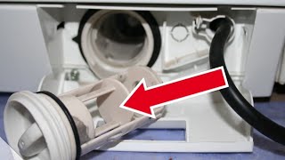 Waschmaschine flusensieb reinigen schnell amp unkompliziert waschmaschine cleaning [upl. by Treblah851]