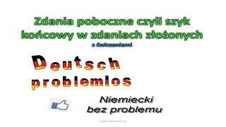 Szyk końcowy w zdaniach złożonych ćwiczenia  Niemiecki bez problemu  Niemiecki dla początkujących [upl. by Libbna]