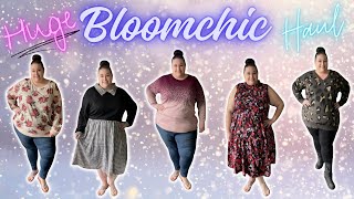 BLOOMCHIC PLUS SIZE WINTER HAUL 2023  TRYON amp REVIEW  DISCOUNT CODE [upl. by Niryt]