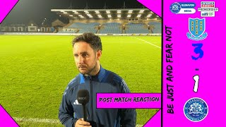 REACTION  Stephen McDonnell Post Match Interview  Ballymena 31 Glenavon  300824  SDP [upl. by Asare]