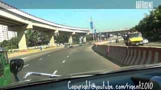 Dhaka City Drive 14  Zillur Rahman Flyover Banani Gulshan to Airport Overview  Bangladesh [upl. by Akived729]