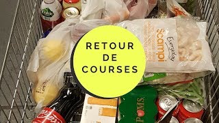 haul Retour de courses Colruyt amp Carrefour [upl. by Lynnelle]