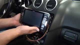 Mercedes ML ALPINE STYLE X800DML Installation [upl. by Yelyab430]