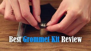 Best Grommet Kit Review  Eyelet Tool Setting Grommeting Machine Hole Punch Pliers [upl. by Mak440]