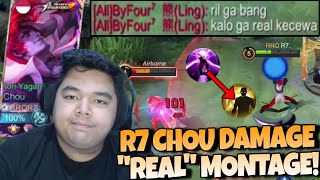 BELUM TAU R7 CHOU DAMAGE  REAL INI GAAKAN KECEWA  MLBB [upl. by Ankeny]