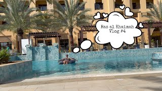 Ras Al Khaimah Vlog4  Pool und Beachday im DoubleTree Resort amp Spa Marjan Island [upl. by Atilahs]