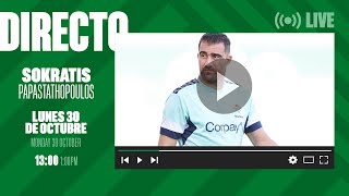 🚨 DIRECTO  Presentación de Sokratis Papastathopoulos como nuevo jugador del RealBetis ⚽💚 [upl. by Aleet]