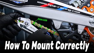 How To Mount The BPARacing Motorcycle Slack Setter Tool [upl. by Weider]