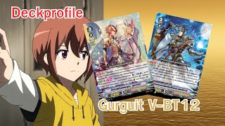 Deckprofile Vanguard V Gold Paladin  Gurguit VBT12 [upl. by Rickert116]