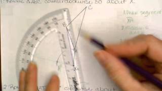 Rotations Using Compass and Straightedge [upl. by Nachison872]