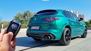 Alfa Romeo Stelvio Quadrifoglio 2023 TEST Czterolistna koniczyna która przyniosła mi pecha 4k [upl. by Odraleba]