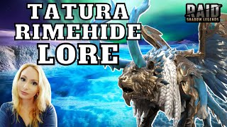 Tatura Rimehide Lore • RAID Shadow Legends [upl. by Archangel]