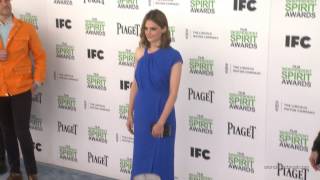 Stana Katic  Spirit Awards 2014  red carpet 1 HD [upl. by Eltsyrk]