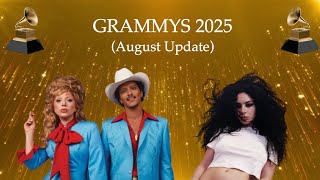 Grammys 2025 Predictions August 2024 [upl. by Elocal799]