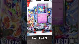 Stellar Crown – 3Booster Blister Latias OPENING  Ep 1 stellarcrown pokemontcg pokemon [upl. by Nauqat]