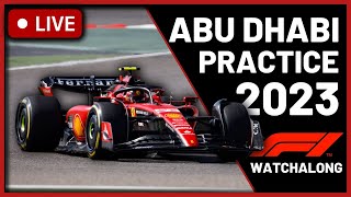 F1 Live  Abu Dhabi GP Free Practice 2 Watchalong  Live timings [upl. by Gemini]