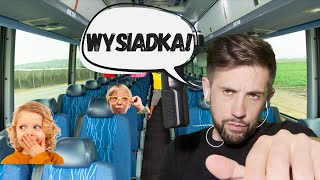 TYPOWY KIEROWCA NA WYCIECZCE SZKOLNEJ  roleplay żucie gumy  ASMR po polsku [upl. by Rybma]