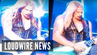 Judas Priests Richie Faulkner Shreds a Perfect Painkiller Solo as His Aorta Ruptures [upl. by Ward]