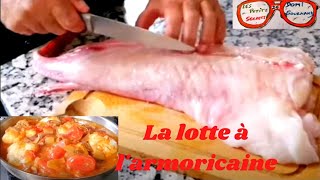 Les Petits secrets de Domi Gourmand  Tuto de la lotte à lArmoricaine [upl. by Hildagard306]