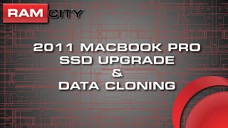 2011 MacBook Pro SSD Upgrade with Data Cloning Procedure [upl. by Hersch189]