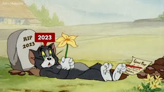 Happy New Year 2024 Funny Meme  Tom and Jerry  Edits MukeshG [upl. by Cheney756]