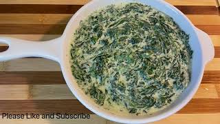 Creamed Spinach  One of My Favorite Recipes creamedspinachspinach [upl. by Jefferey387]