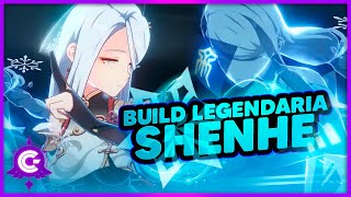 ❄BUILD LEGENDARIA de SHENHE  Triple ATQ o DAÑO  Genshin Impact [upl. by Danita650]