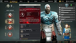 How to get ZEUS ARMOUR SET in GOD OF WAR [upl. by Alyahsal989]