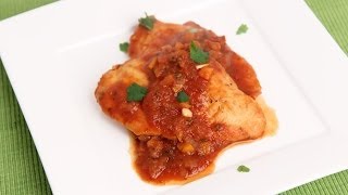 Salsa Chicken Recipe  Laura Vitale  Laura in the Kitchen Episode 709 [upl. by Atteuqcaj488]