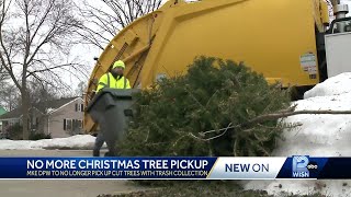 DNR pushes back on headsup notice for no Christmas tree curbside pickup in Milwaukee [upl. by Lohcin]