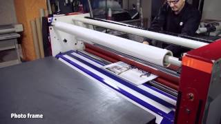 HP Designjet Z series  How to print and finish largeformat posters and photos [upl. by Bui395]