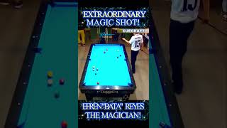 EFREN REYES KICK MAGIC SHOT shorts [upl. by Narak]