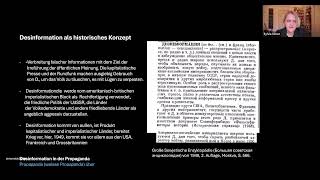 quotGlobale Narrative der russischen Desinformation – ein historischer Überblickquot [upl. by Annoj]