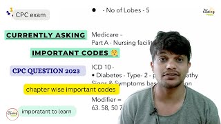 CPC Questions 2023 ll Currently asking ll September month aapc cpc cpcexam icd exam coding [upl. by Udenihc]