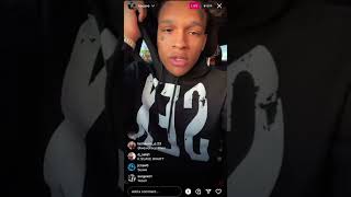 Chrisean Rock and K Suave Together on IG Live [upl. by Conley]