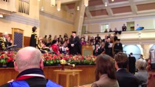 Graduation ceremony at Goldsmiths University of London [upl. by Maclean415]