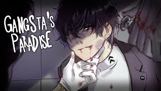 ◤Nightcore◢ ↬ Gangstas Paradise lyrics  COVER [upl. by Svend]