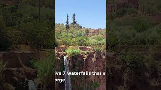 Ouzoud Waterfall view from the top  Morocco Azilal [upl. by Innos]