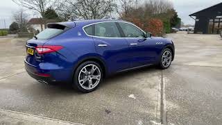 Maserati levante blue 2019 for sale  AUTO 2000 Epping [upl. by Sibylle]