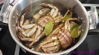 Receta TIEMPO de COCCION Buey de mar 🦀 [upl. by Yblek]