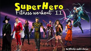 👊 SUPERHERO 🦸🏼‍♀️FITNESS ❗Exercise for KIDS WORKOUT video [upl. by Akzseinga]