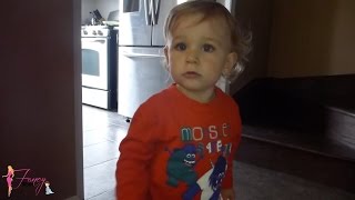 Baby Gets Scared From Barking Dogs [upl. by Ynehteb]