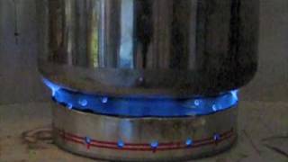 The CatOFire a prototype Isopropyl Alcohol Stove [upl. by Brottman498]