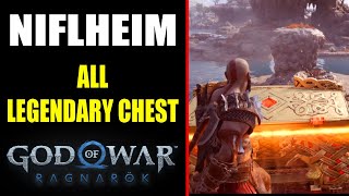 Niflheim  All Legendary Chests Locations  God of War Ragnarök [upl. by Aivataj]