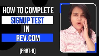 How to register in revcom❓How to complete signup test in revcom 😱 [upl. by Gretel]