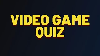 Video Game Music Quiz 1 [upl. by Divod954]