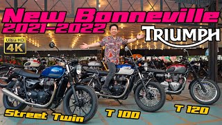 รีวิว Triumph NEW Bonneville T120 T100 Street Twin โฉมใหม่ 20212022 [upl. by Zerelda]