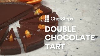 Double Chocolate Tart [upl. by Kinsman677]